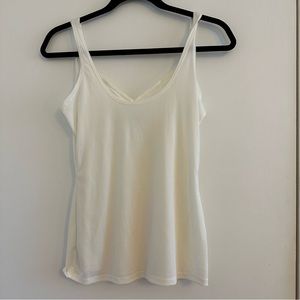 BOGO Hale Bob ivory tank top blouse XS